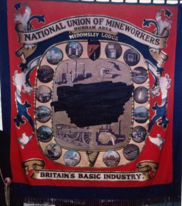 1954 Banner with Medomsley Lodge logo